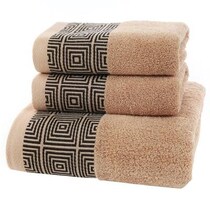 Soft couple Lady Style Boys Blue Bath Towels Bath Towels With Towel Suit Two Pieces of Atmospheric Number