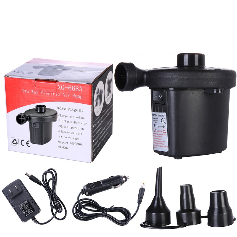 Electric inflatable pump vehicle-mounted inflatable bed inflatable pump household vacuum compression bag small suction pump 110V~ 240V