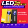 T300 LED Mini projector Projector home HD mobile portable