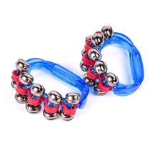 Hand bell transparent string bell percussion instrument childrens percussion musical toy kindergarten childrens dance bell