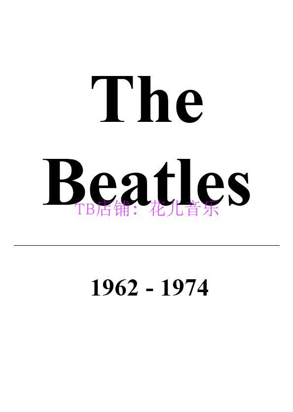 The Beatles1962 -1974 years 201 The Beatles Beetle Band Piano Adaptations Sheet Music