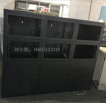Monitoring TV wall cabinet LCD splicing screen floor-to-ceiling chassis cabinet 2X3 TV bracket command center LED box