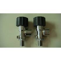 Suitable for positive pressure air respirator cylinder valve high pressure connector 30mpa bottle mouth oxygen outlet switch pure copper