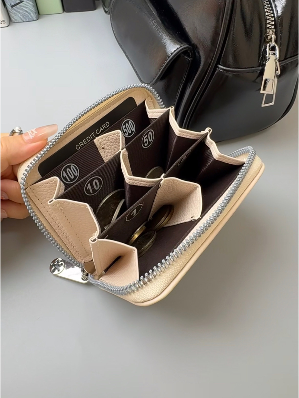 Japanese Travel Coin Purse Multifunctional Mini Wallet Coin Bag Card Holder M28