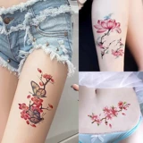 Водостойкие тату наклейки, наклейка, в цветочек, долговременный эффект, можно стирать