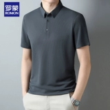 Футболка polo, шелковая летняя тонкая рубашка