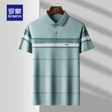 Футболка polo, летняя одежда для отдыха, оверсайз, короткий рукав, для среднего возраста