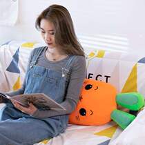 Xinjiang rabbit carrot plush toy sleeping with pillow cute birthday present girl cloth doll doll