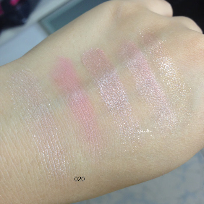Sản phẩm mới Revlon năm màu phấn má hồng Làm sáng nổi bật sửa chữa trang điểm màu nude đất highlight dạng kem