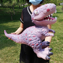 Large soft glue call dinosaur toys children Jurassic world simulation T Rex boy toy model gift