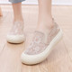 Xiaoxiangfeng Fisherman Shoes ຂອງແມ່ຍິງ 2024 Summer Lace Mesh ເກີບບາດເຈັບແລະ breathable Hollow ຕາຫນ່າງເກີບດ່ຽວ Thick-Soled