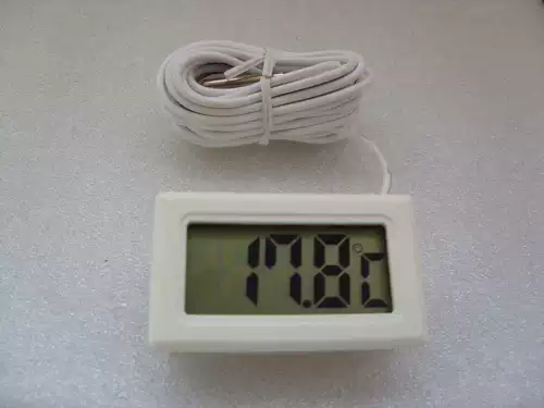 Термометр, ЖК-дисплей, холодильник, стенд, измерение температуры