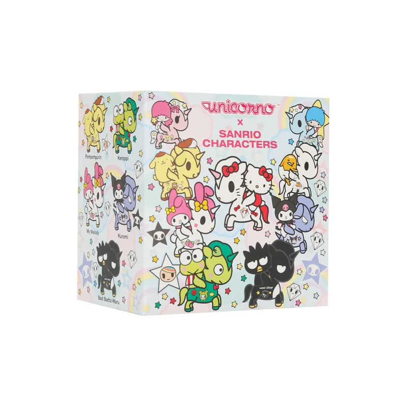Игровые сумки TOKIDOKI единороги и друзья Hello Kitty Слепая коробка, ручная сборка модель