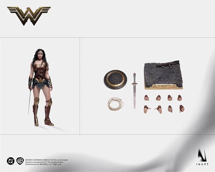 Qs Inart 1/6 Ag023 Batman V Superman Dawn of Justice Wonder Woman