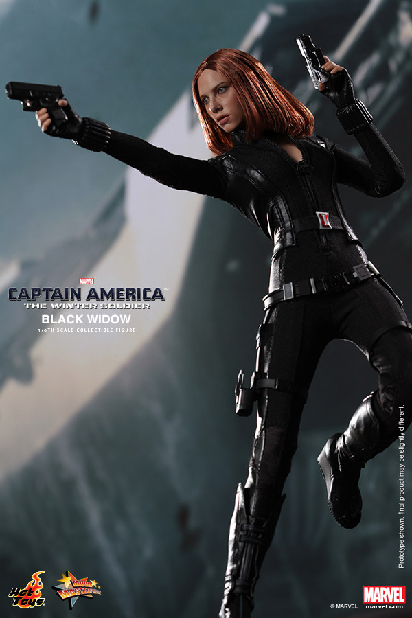 Hot Toys MMS239 Captain America Winter Soldier 1/6 Black Widow