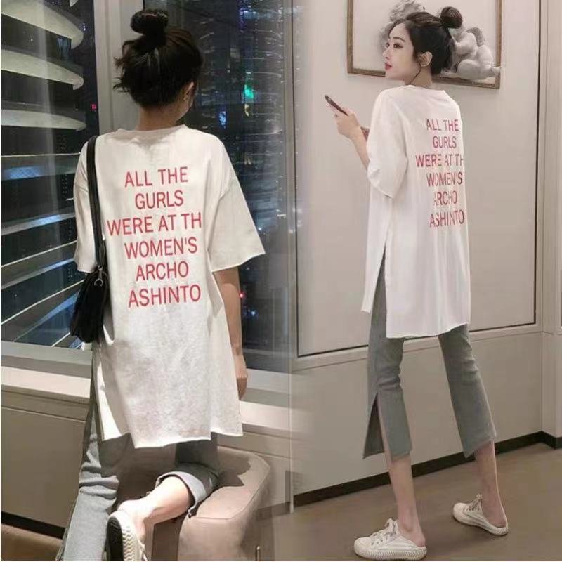 Pregnant Woman Shorts Women's Summer Fashion Suit Two Sets Summer Seven Pants Gestation Early Three Months Pants Summer Dress
