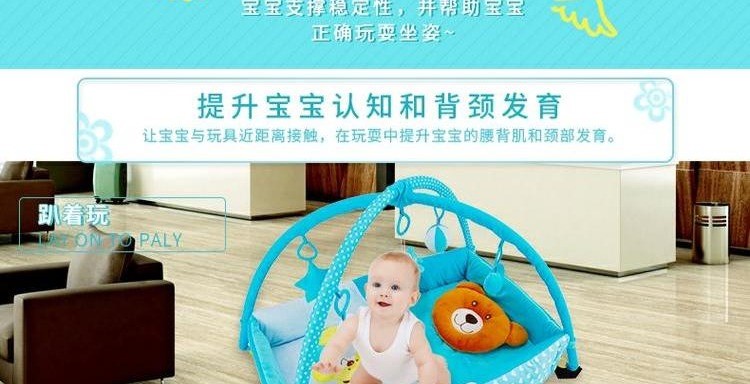 Chân bé tập thể dục giá đỡ 6-12 tháng Trẻ sơ sinh cho bé Đồ chơi nhạc cho bé 0-3 tháng quà tặng - Bé bò / Học cách đi bộ / Thể dục đồ chơi cho bé gái 3 tuổi