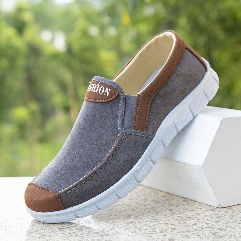 Old Beijing cloth shoes men's flagship store official summer new dad men's breathable casual spring and autumn men's shoes