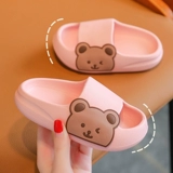 Детские летние тапочки для мальчиков, средство детской гигиены для домашнего использования, нескользящие слайдеры, мягкая подошва