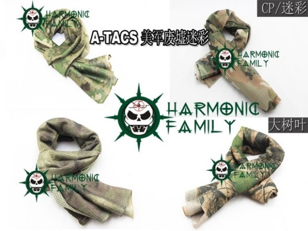 Deyi Camp Army fan khăn ngụy trang khăn chiến thuật ngoài trời thoáng khí cổ áo Ngụy trang khăn khăn rừng ngụy trang headband khăn đi phượt