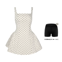 Кремовый горошек + нижнее белье, один размер подходит всем (предотвращает засветку)