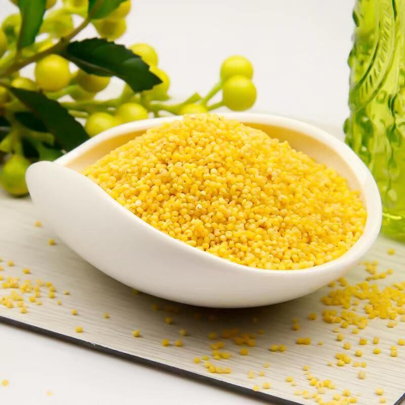 Huangxin Xiaomi County, Yihe Valley, Hongqin County, 2 5kg Petroleum Rice Miscuit Mountain, Siqin County, originated 5 kg porridge