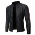 Winter Pu Leather Jacket Áo khoác mùa thu cho nam giới - Quần áo lông thú