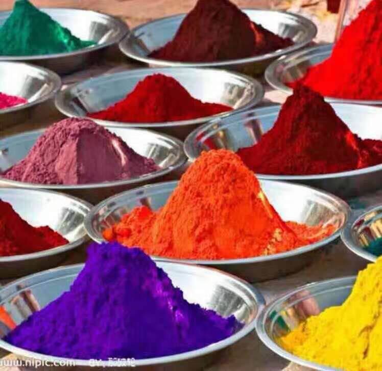 Large supply of phthalocyanine blue phthalocyanine green silver beads big red powder benzidine yellow grinding wheel special paint pigment