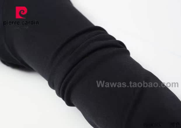 Pierre Cardin nữ chính hãng nhung nhung dày 380D một lớp mùa xuân và mùa thu vớ xà cạp vớ PC8085 tất nam cổ ngắn