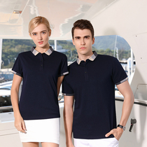 Work clothes custom polo shirt cotton printing diy embroidery company custom made clothes T-shirt short sleeve summer