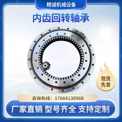 Internal Tooth Slewing Bearing Industrial Rotary Precision Rotary Slewing Bearing Crane Micro-dig Crane Tower Bearing