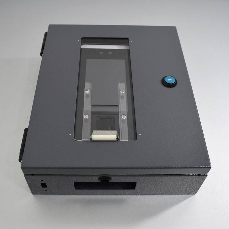 Attendance access control machine xFace600 rain cover outdoor waterproof metal protection box barrier adjustable bracket incubator