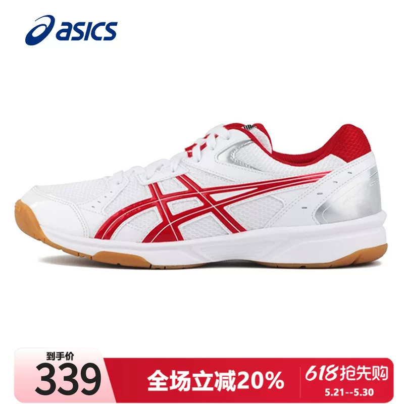 ASICS мужские и женские бадминтонные кроссовки 2026 лето, сетевые тренировочные кроссовки ASICS, спортивная обувь для мужчин
