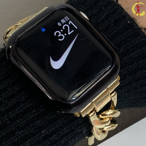 Suitable for applewatch apple iwatchse watch with iwatch chain strap gold s6 small fragrance summer