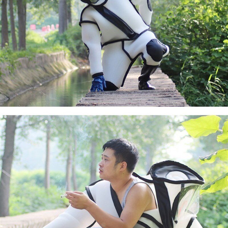 Anti-bee clothing full range of breathable bee protective clothing thickened with N-body Peaks Anti-Hibernate hat tool