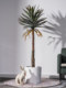 Nordic Artificial Dragon Blood Tree Potted Plant, Succulent Green Plant, Fake Tree for Indoor Living Room, Shop Landscaping, Floor-Standing Decorative Ornament