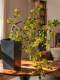High-End Island-Style Artificial Green Plants and Flowers, Indoor Fake Potted Plants, Entryway Decoration, Desktop Ornaments in Vintage Style