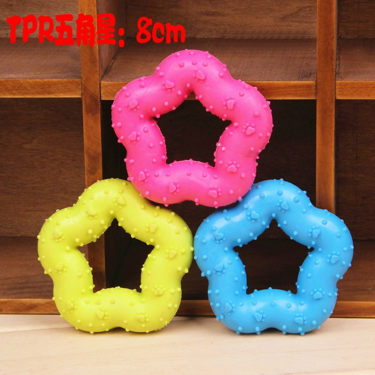 Nghiến răng cắn âm thanh cắn dây bóng mèo vật nuôi cung cấp đồ chơi bông bóng bông dây Teddy VIP chó chó lớn - Mèo / Chó Đồ chơi bộ đồ chơi cho chó