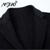 Шерстяное двусторонное короткое демисезонное шерстяное пальто, кашемировая куртка, коллекция 2021, в корейском стиле