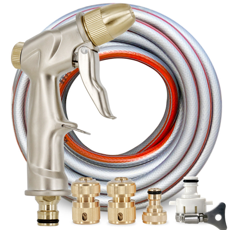 Garden Watering Shower Nozzle Outdoor Water Spray Gun Pressurized powerful Balcony Water pipes Home Clean High Pressure Plastics