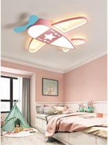 Childrens room Bedroom ceiling light led eye protection too high-grade machine Boy room light clouds Rabbit princess girl powder