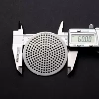 Трап круглый, диаметр 6 см, диаметр отверстия 3 мм.