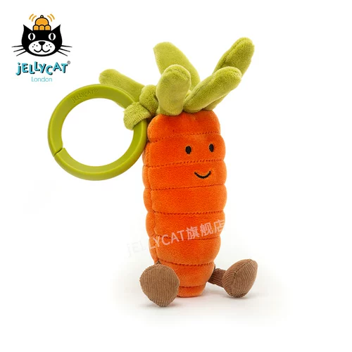 Jellycat, морковная успокаивающая плюшевая игрушка для новорожденных, кукла, 2020 года, Великобритания