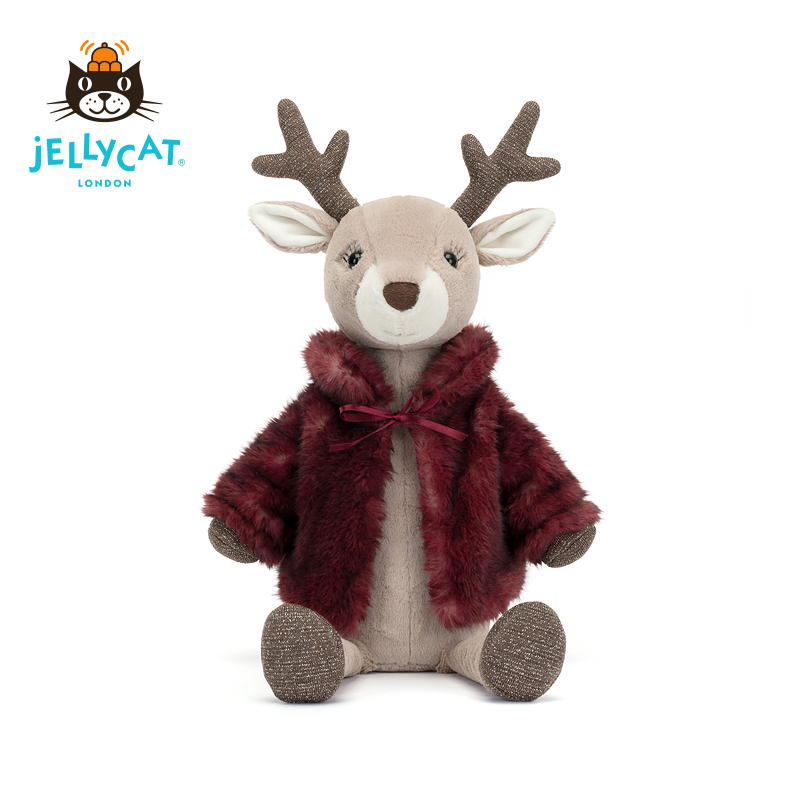 イギリス Jellycat クリスマス新作 ヴィヴィアン トナカイ人形 かわいい ぬいぐるみ ギフト 人形