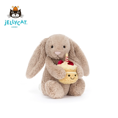 Jellycat, застенчивый бежевый плюшевый кролик, игрушка, кукла, Великобритания, подарок на день рождения
