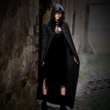 Кружевная маска, плащ, xэллоуин, косплей