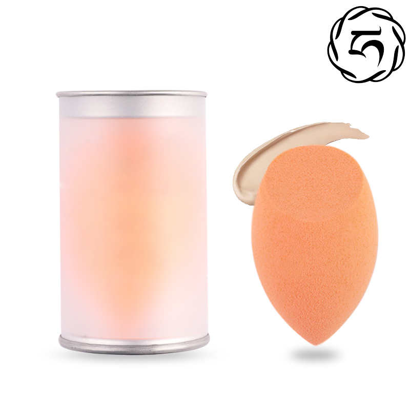 Eilein) AILINMI New Sponge Egg Soft Shrimp Pink Egg Bottom Makeup Sponge Beauty Egg Makeup Powder Bashing