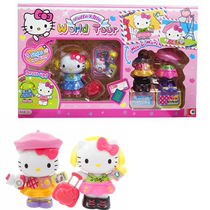 HELLO kitty Katie cat 100 changed styling for a Globe travel girl over home toy 50128