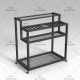Badminton Racket, Tennis Racket, Tennis Court Island Display Rack, Table Tennis Racket Display and Storage Rack, Ball Tube Display Rack