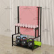 Dumbbell Iron Placement Shelf Women's Kettlebell Dumbbell Yoga Mat Multi-Functional Combination Fitness Equipment Storage